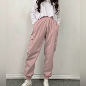 ZARA - Women’s‎ Cargo Lounge Jogger Athletic Pants, Lilac, Size S